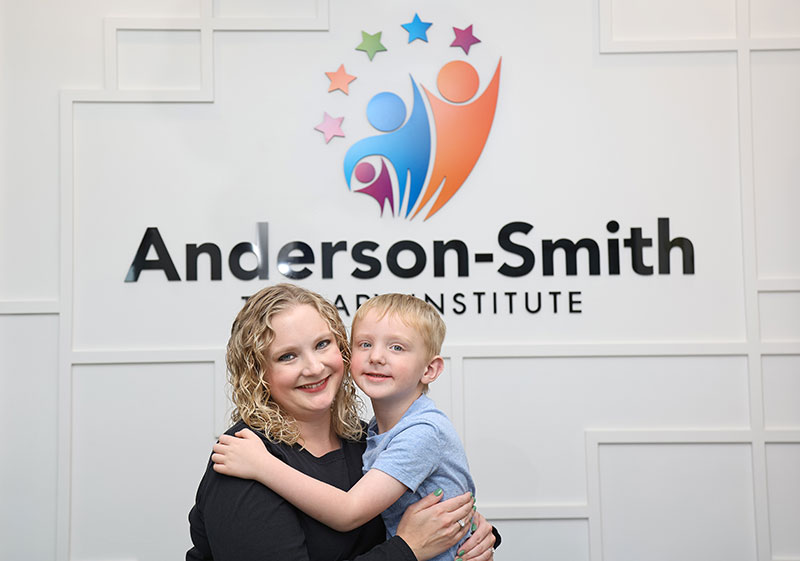 Anderson-Smith Therapy Institute speech therapist and child